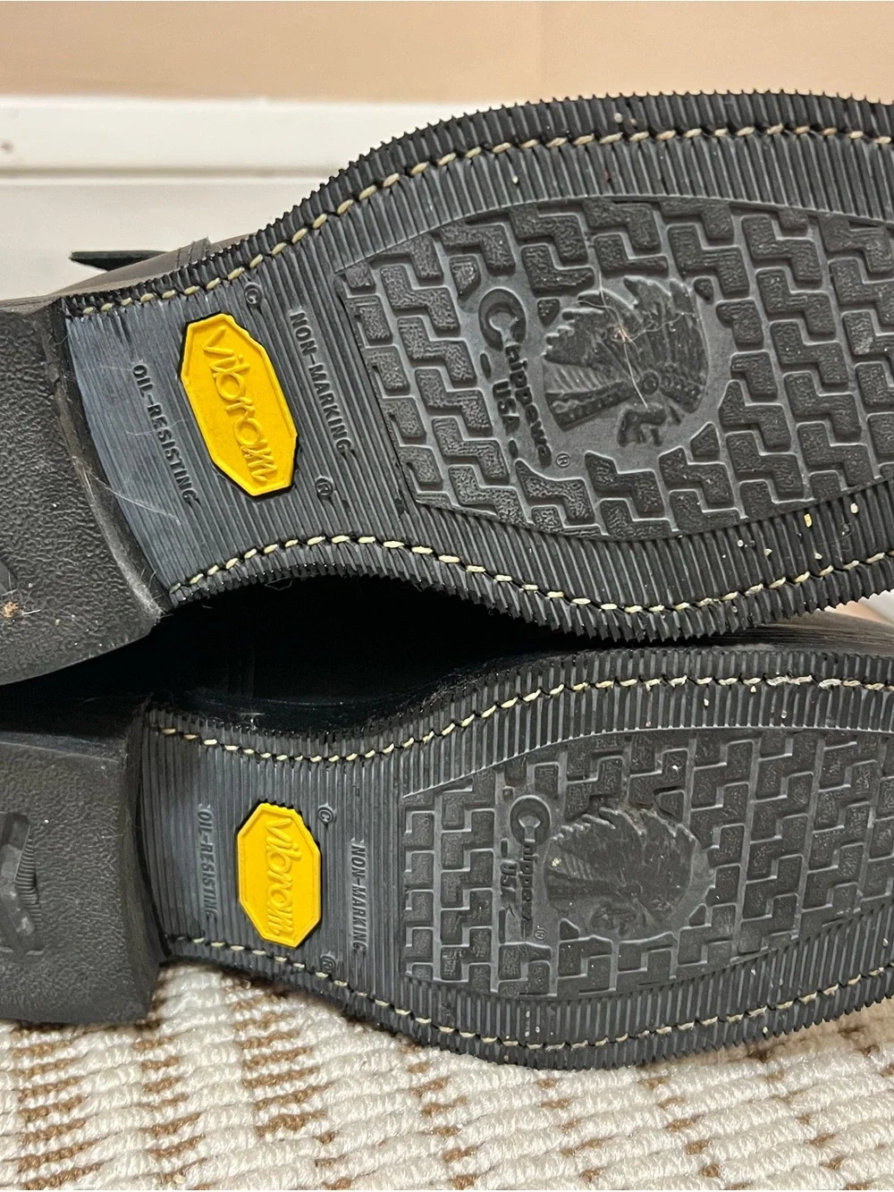 Chippewa worn once
